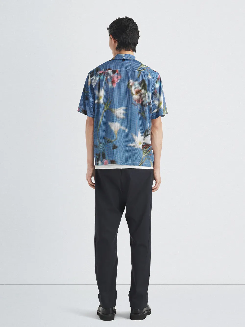 Printed Avery Shirt Blue floral