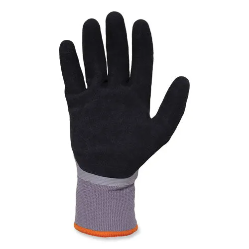 Proflex 7501-case Coated Waterproof Winter Gloves, Gray, Large, 144 Pairs/carton, Ships In 1-3 Business Days