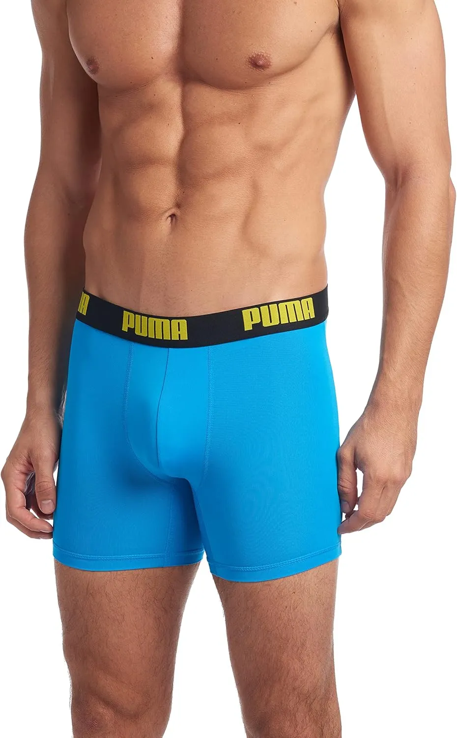 PUMA Men's 3 Pack Performance Boxer Briefs