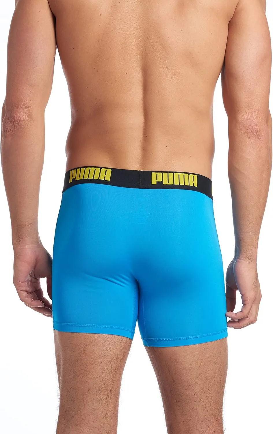 PUMA Men's 3 Pack Performance Boxer Briefs