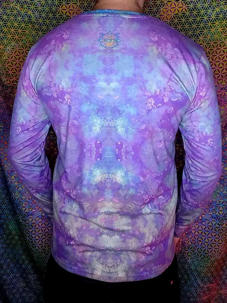 Purple Elephant Long Sleeve Shirt