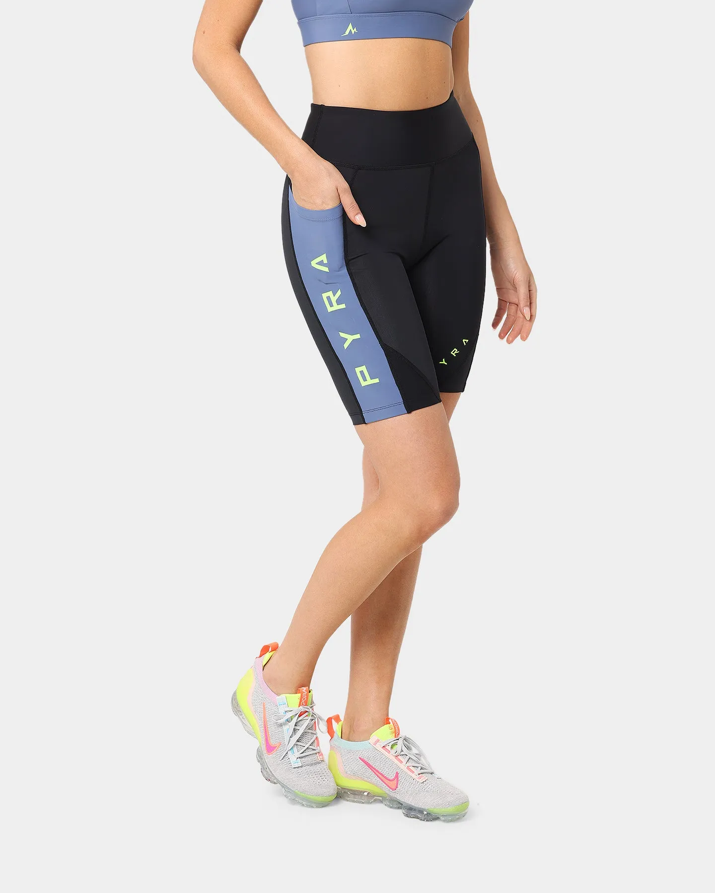 PYRA Women's Off Piste Bike Shorts Blue
