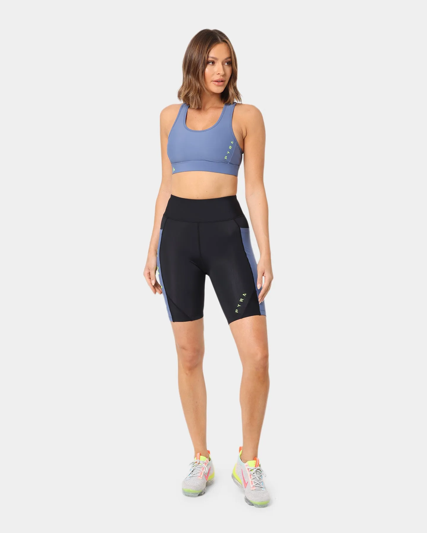 PYRA Women's Off Piste Bike Shorts Blue