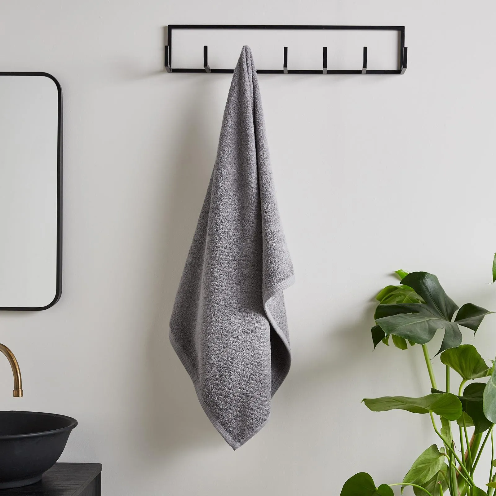 Quick Dry Towel Grey