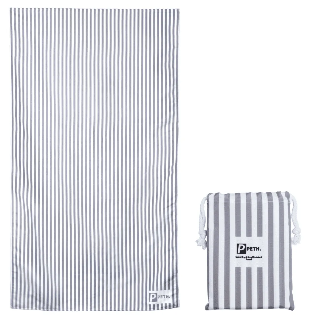 Quick Dry Travel Towel - Grey