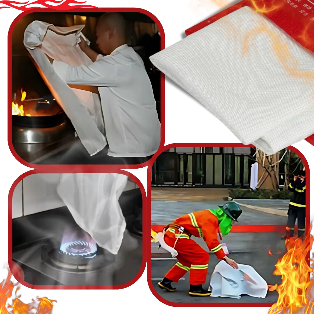Quick Extinguishing Emergency Fire Blankets