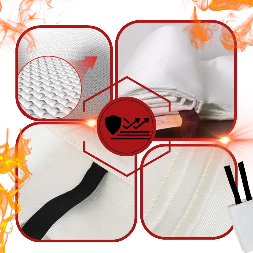 Quick Extinguishing Emergency Fire Blankets