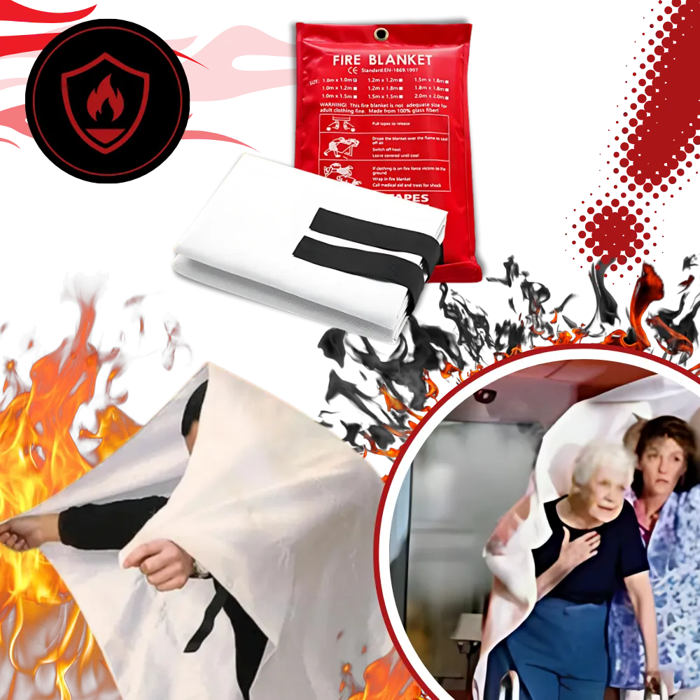 Quick Extinguishing Emergency Fire Blankets