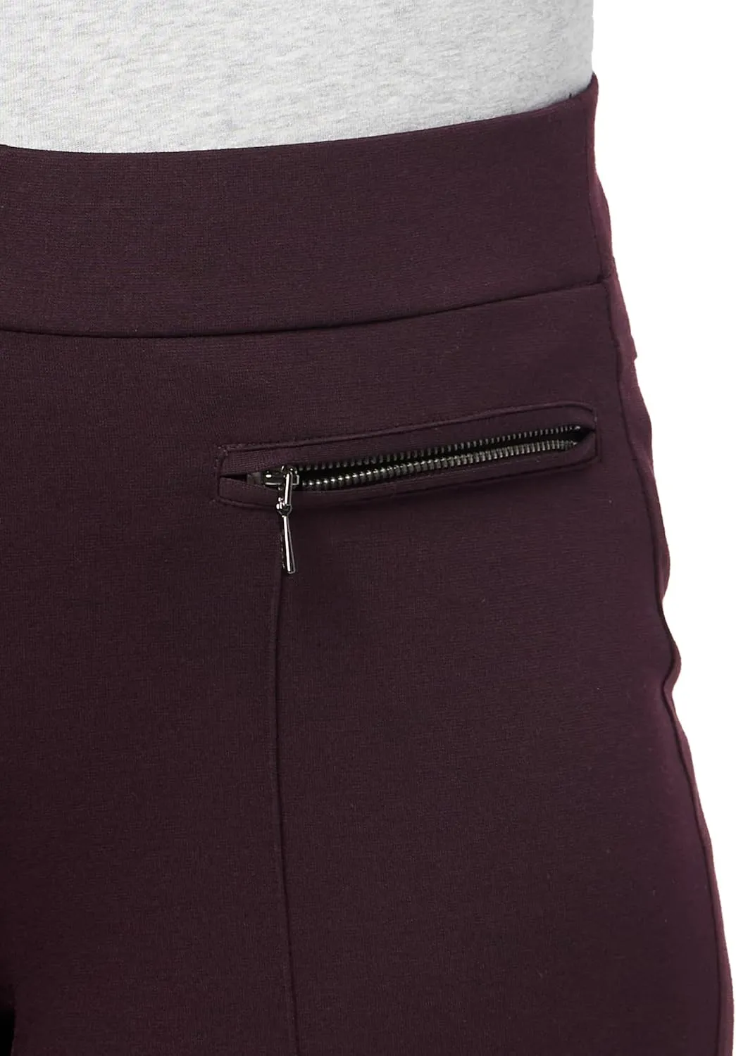 Rafaella Women's Petite Slim Comfort Fit Ponte Dress Pants (Sizes 4-14)