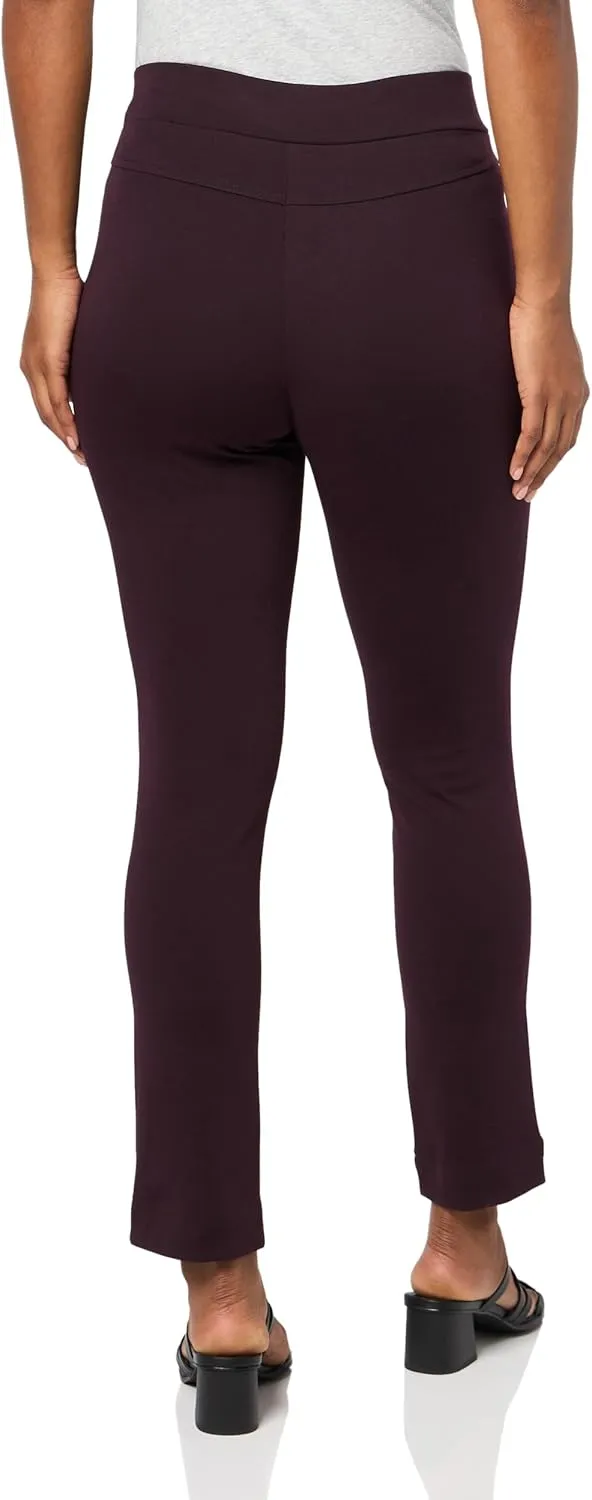 Rafaella Women's Petite Slim Comfort Fit Ponte Dress Pants (Sizes 4-14)