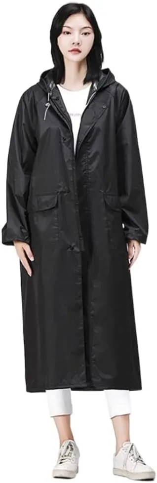 Rain Poncho Outdoor Raincoat For Women Waterproof Jacket Ladies Lightweight Trench Raincoat For Men Lightweight Raincoat