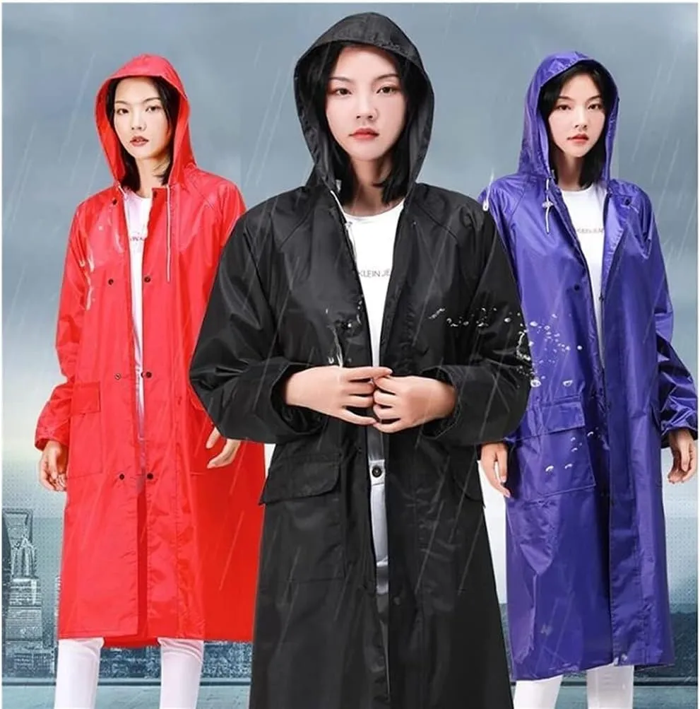 Rain Poncho Outdoor Raincoat For Women Waterproof Jacket Ladies Lightweight Trench Raincoat For Men Lightweight Raincoat