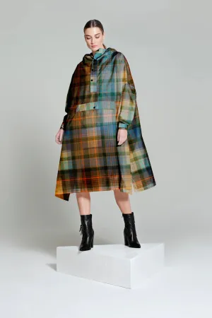 Rainkiss Poncho - Tartan