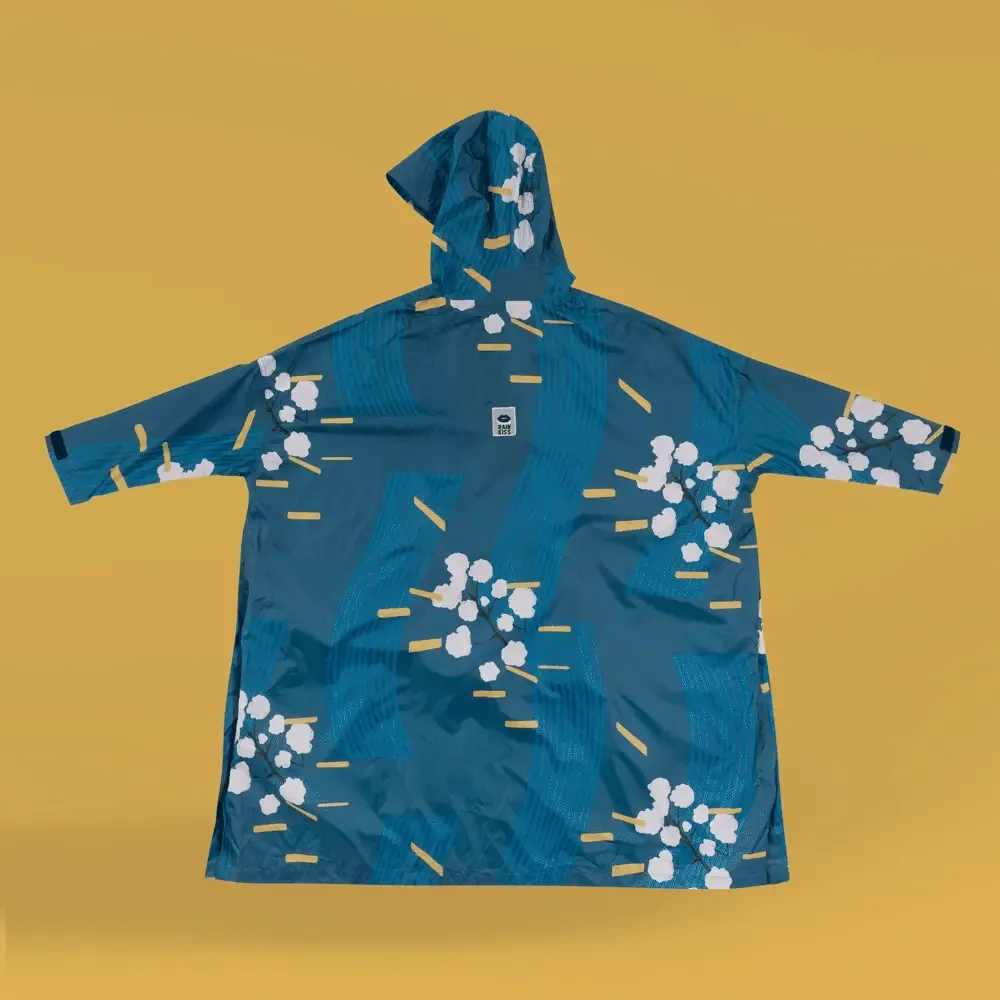 Rainkiss Poncho - Tartan