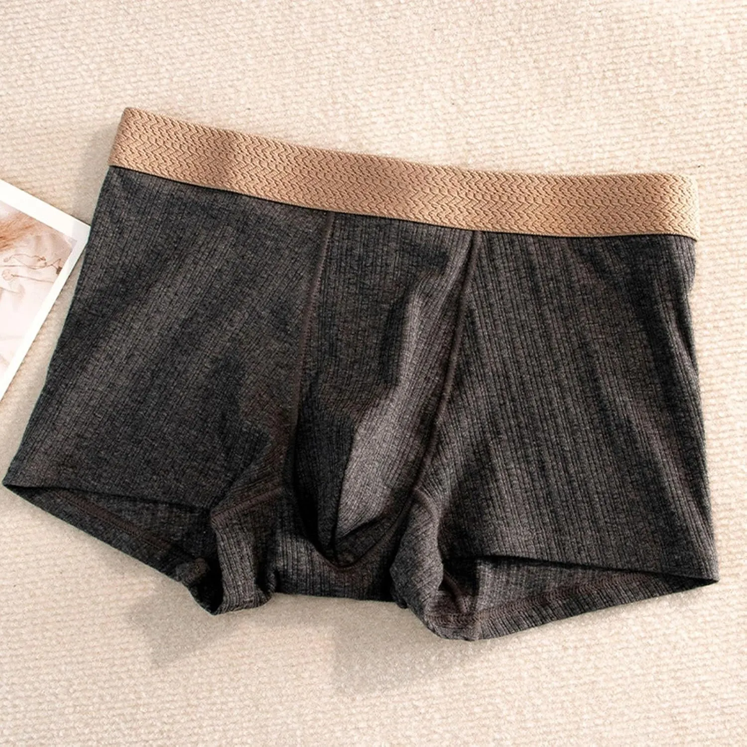 Razunoth Boxers, Razunoth Men's Briefs, Men's Soft Briefs, Men's Briefs Breathable Flexible Shorts Underwear