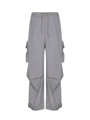 Refined Woven Cargo Pants (CH Solid Grey)