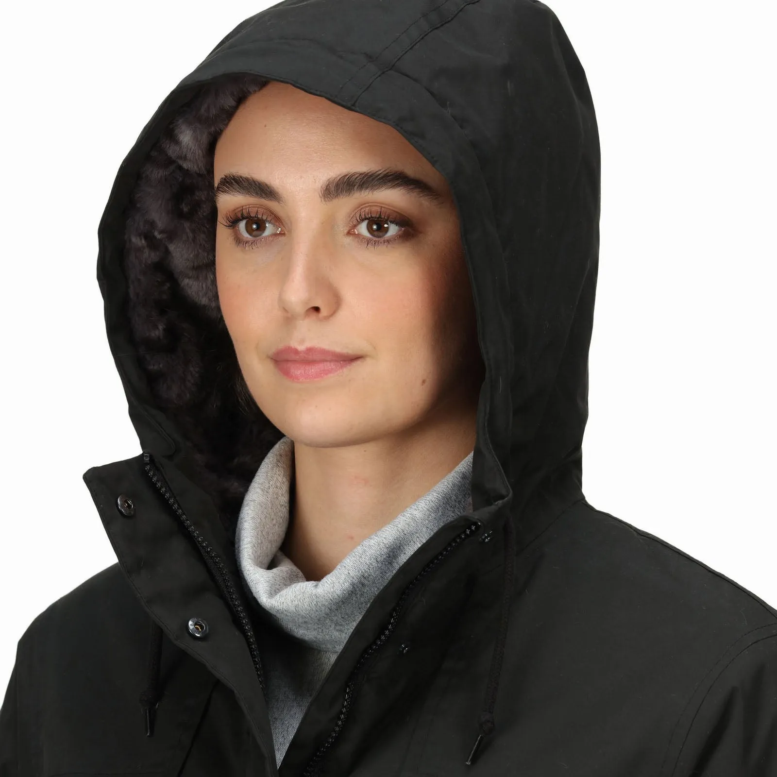 Regatta Womens Bria Fur Lined Waterproof Jacket
