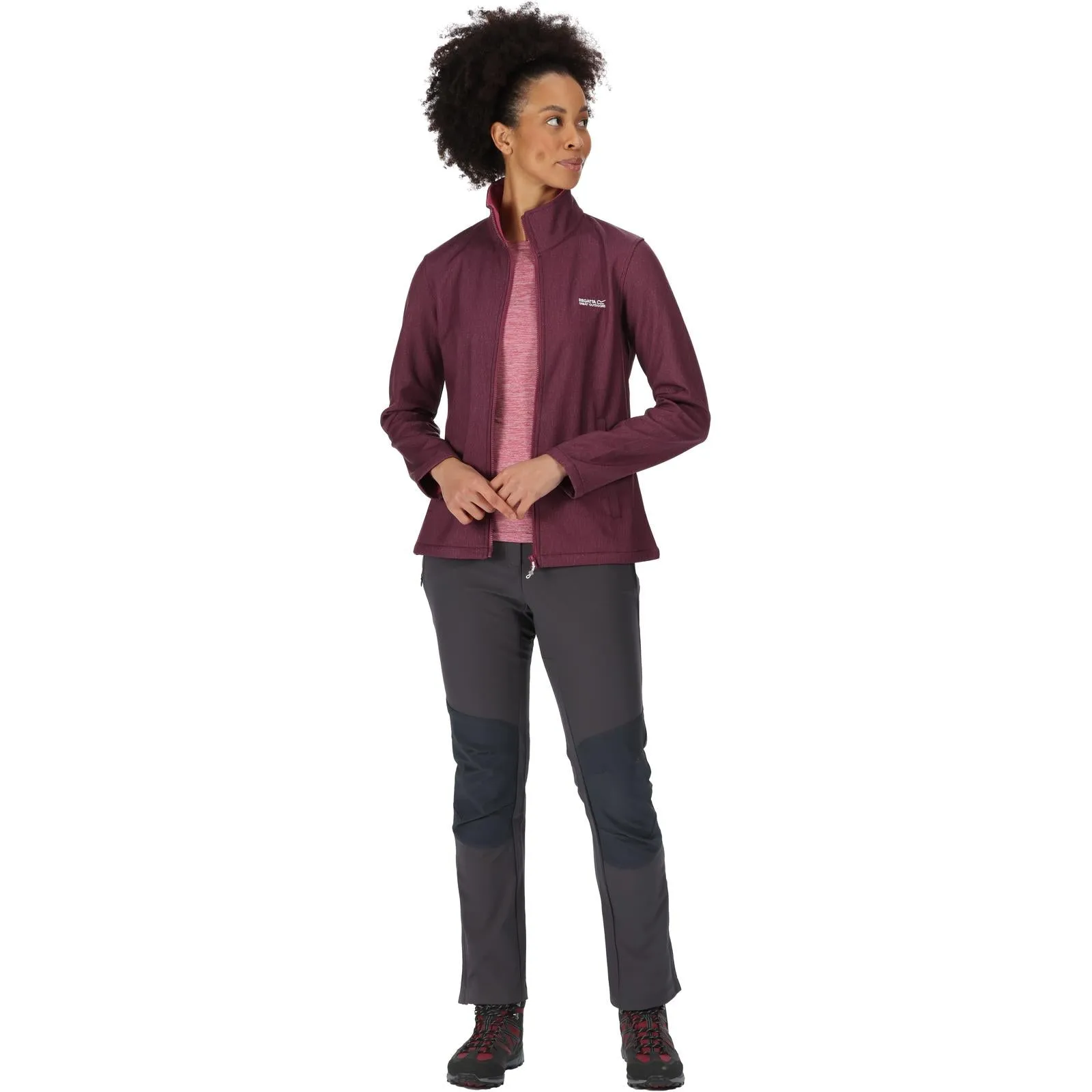 Regatta Womens Connie V Softshell Walking Jacket
