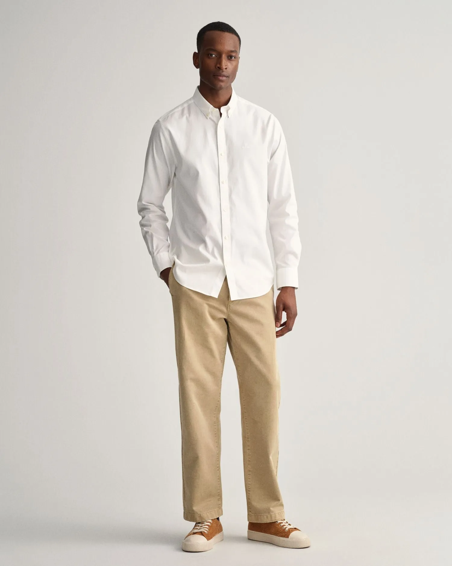 Regular Fit Pinpoint Oxford Shirt
