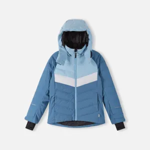 Reima Luppo Kids Ski Jacket, Blue Ocean