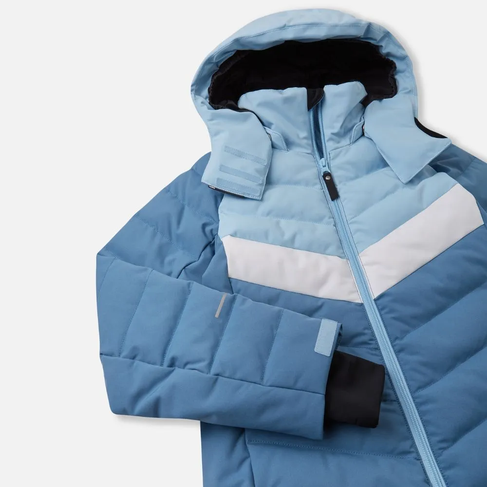 Reima Luppo Kids Ski Jacket, Blue Ocean