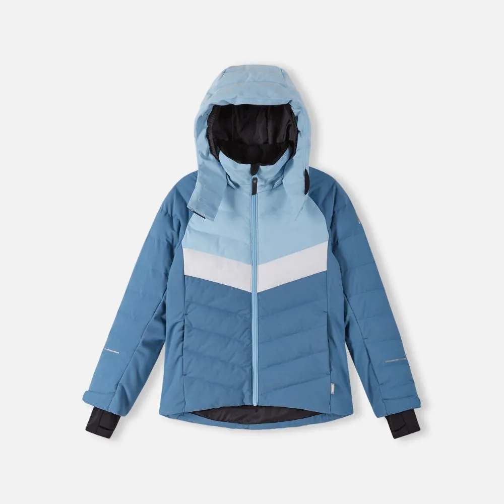 Reima Luppo Kids Ski Jacket, Blue Ocean