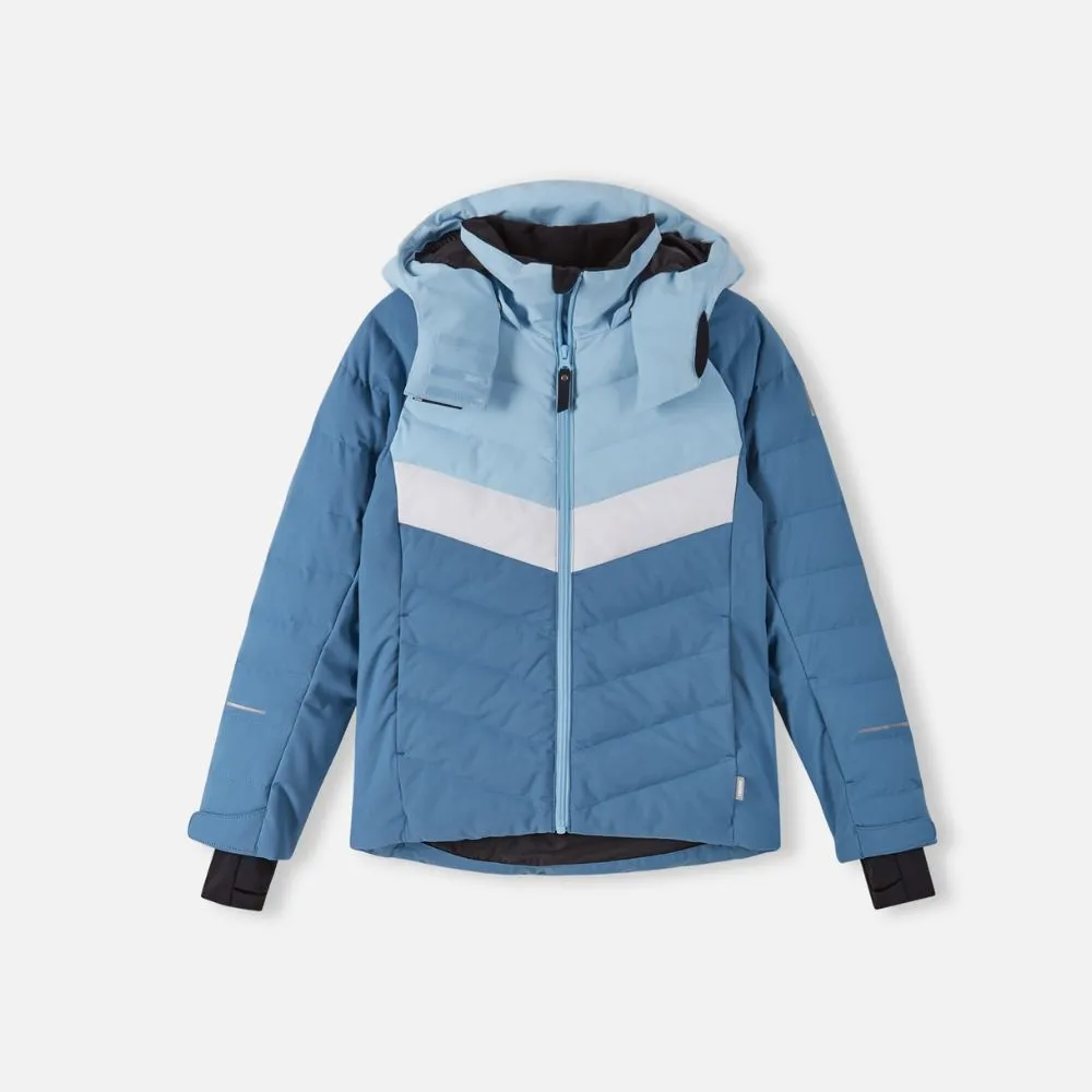 Reima Luppo Kids Ski Jacket, Blue Ocean