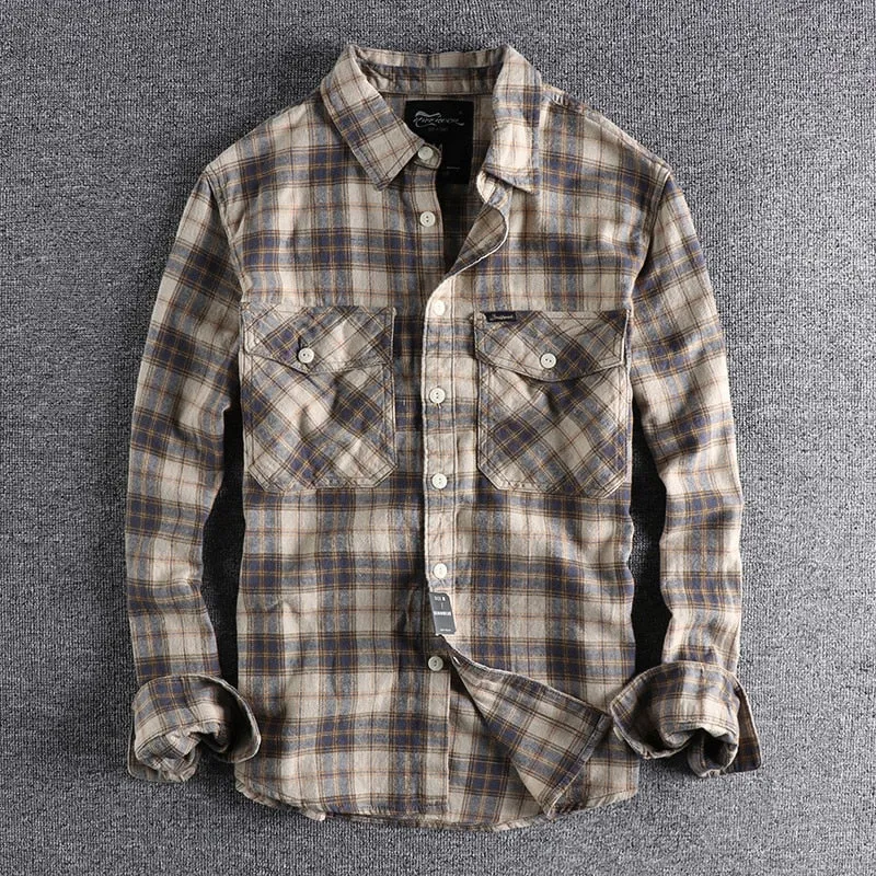 Retro Tooling Plaid Shirt