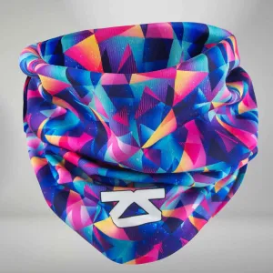 Retro Triangles Multi-Use Neck Gaiter & Headwear