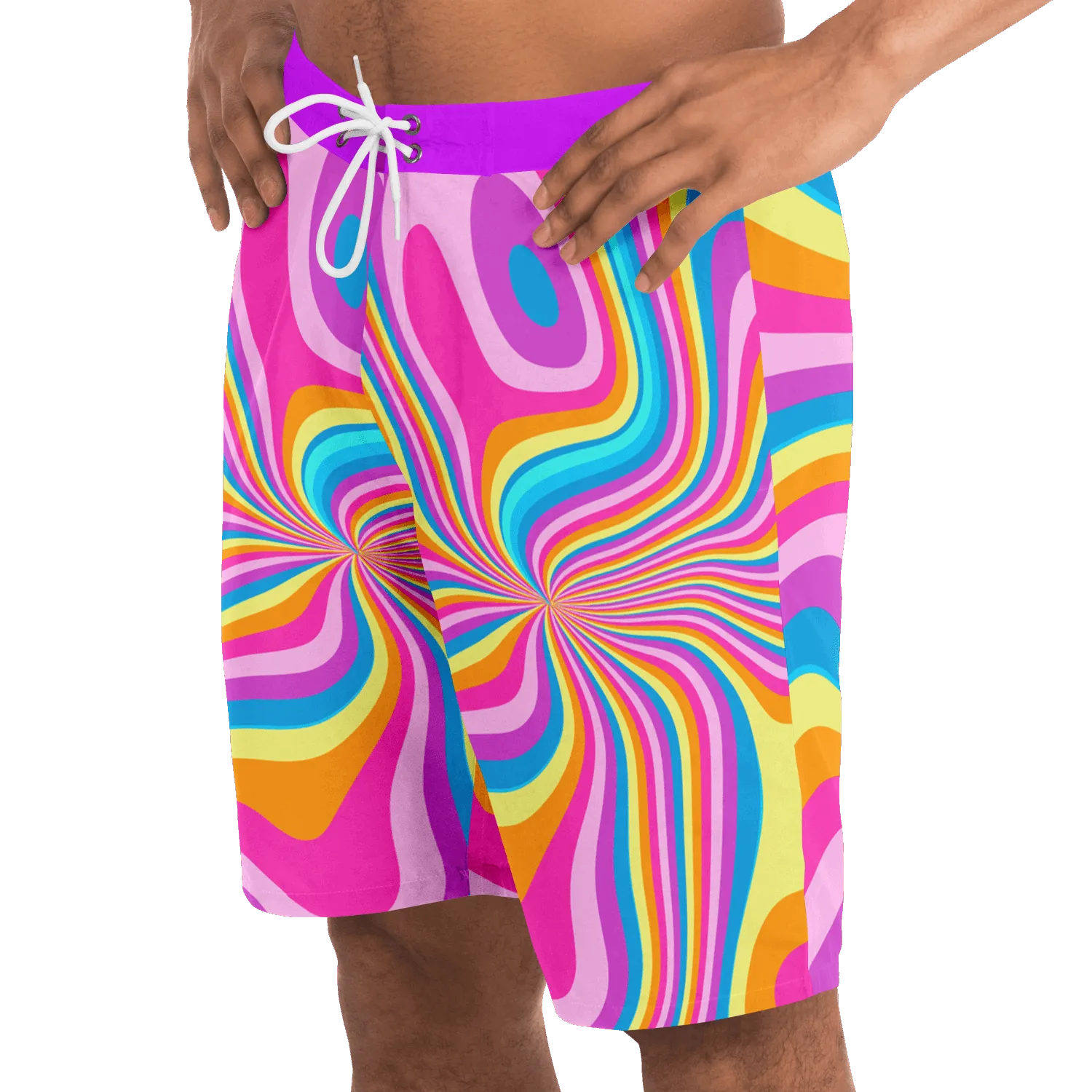 Rip Tide Customizable Board Shorts - Psychadelic