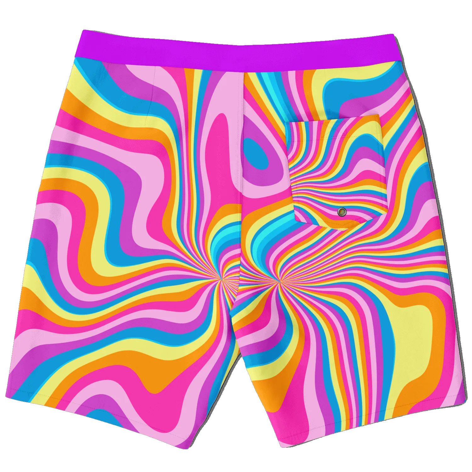 Rip Tide Customizable Board Shorts - Psychadelic