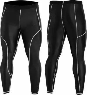 ROAR-INT Compression Pants Men MMA Leggings No-Gi Grappling Spats BJJ Pants Compression Tights Jiu Jitsu Spats
