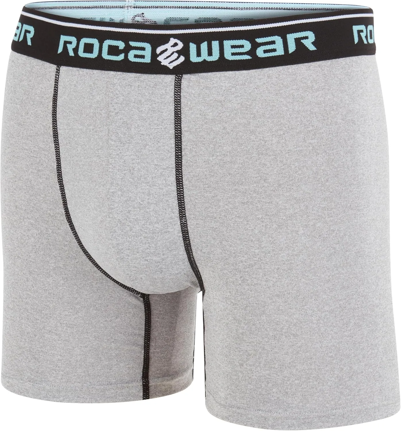 Rocawear Performance 4, 5 or 6 Pack Sport Fit Underwear, Stretch Performance Breathable Cool Support Men Boxer Briefs