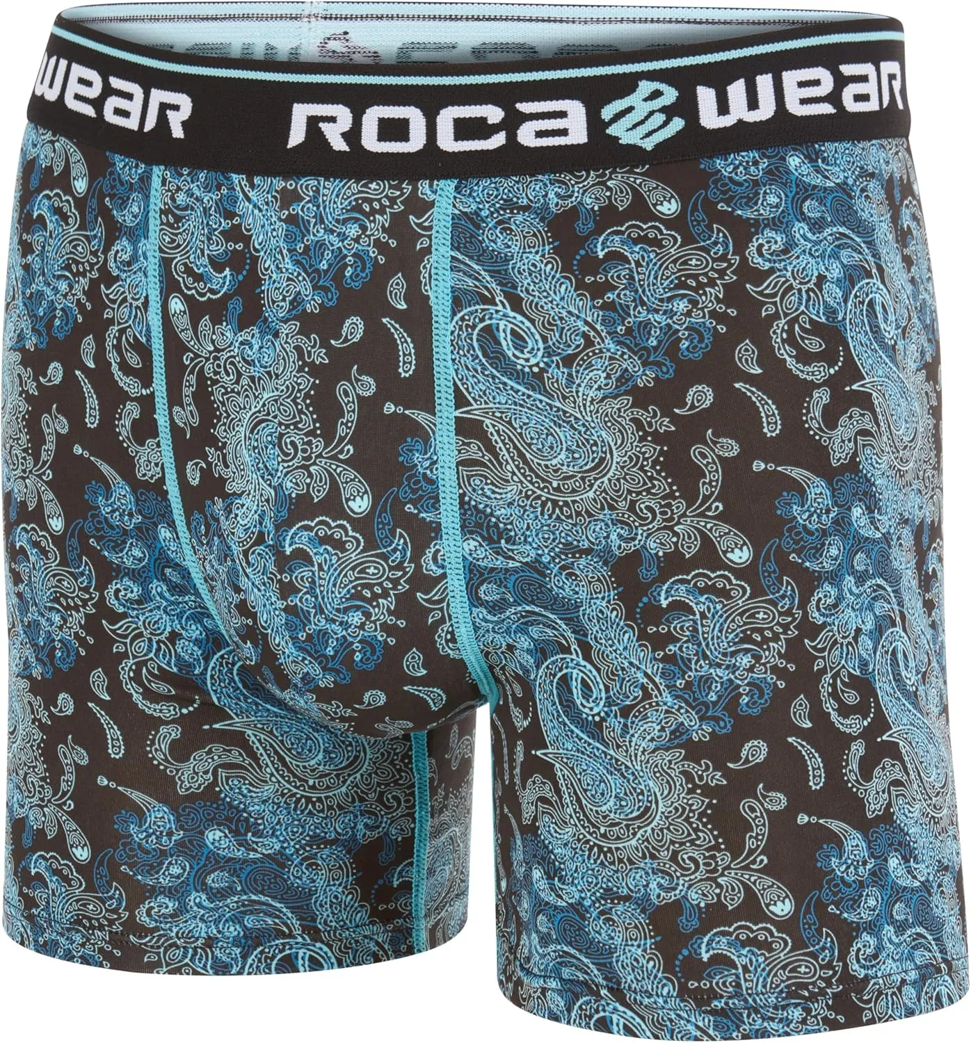Rocawear Performance 4, 5 or 6 Pack Sport Fit Underwear, Stretch Performance Breathable Cool Support Men Boxer Briefs