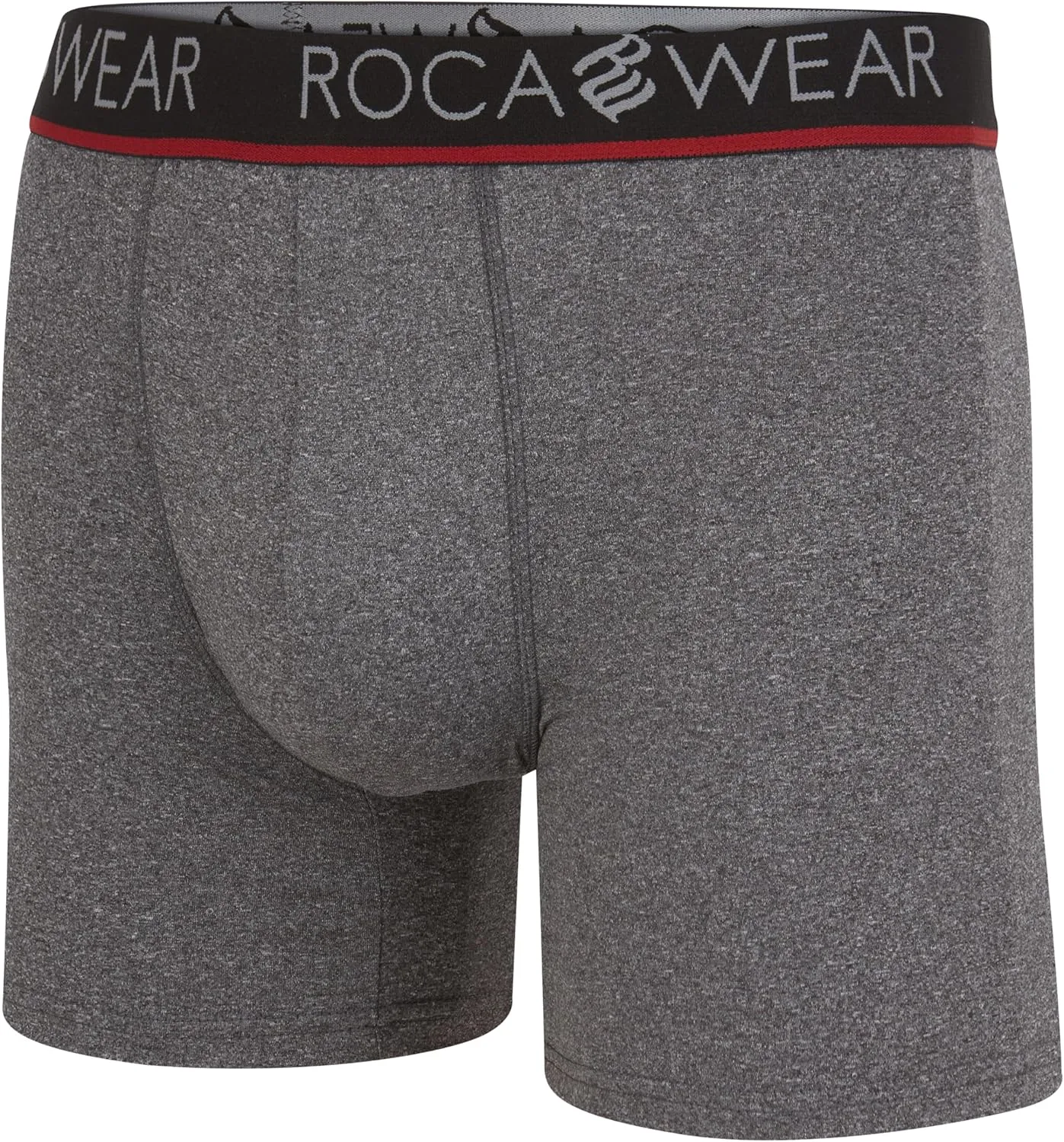 Rocawear Performance 4, 5 or 6 Pack Sport Fit Underwear, Stretch Performance Breathable Cool Support Men Boxer Briefs