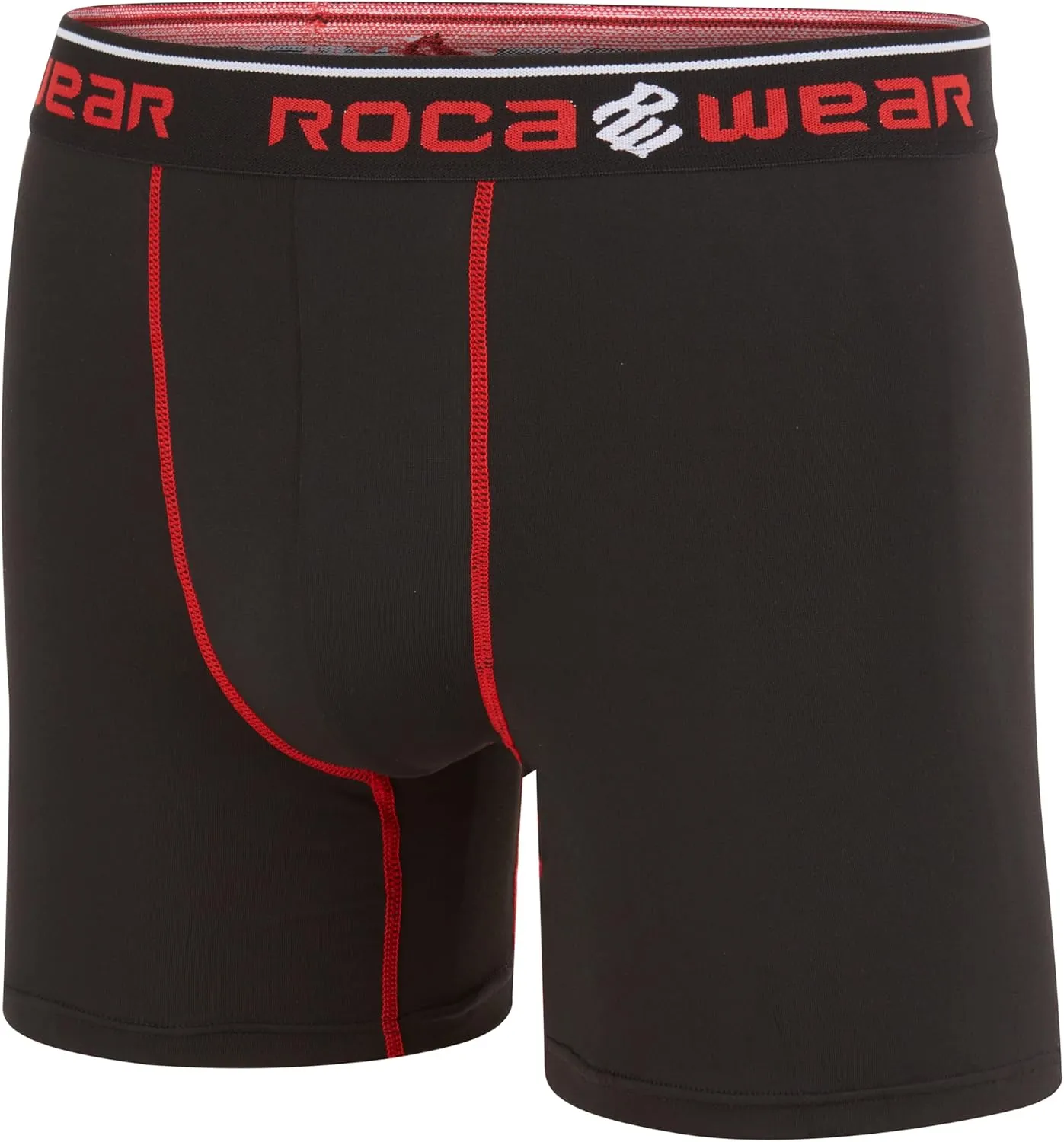 Rocawear Performance 4, 5 or 6 Pack Sport Fit Underwear, Stretch Performance Breathable Cool Support Men Boxer Briefs