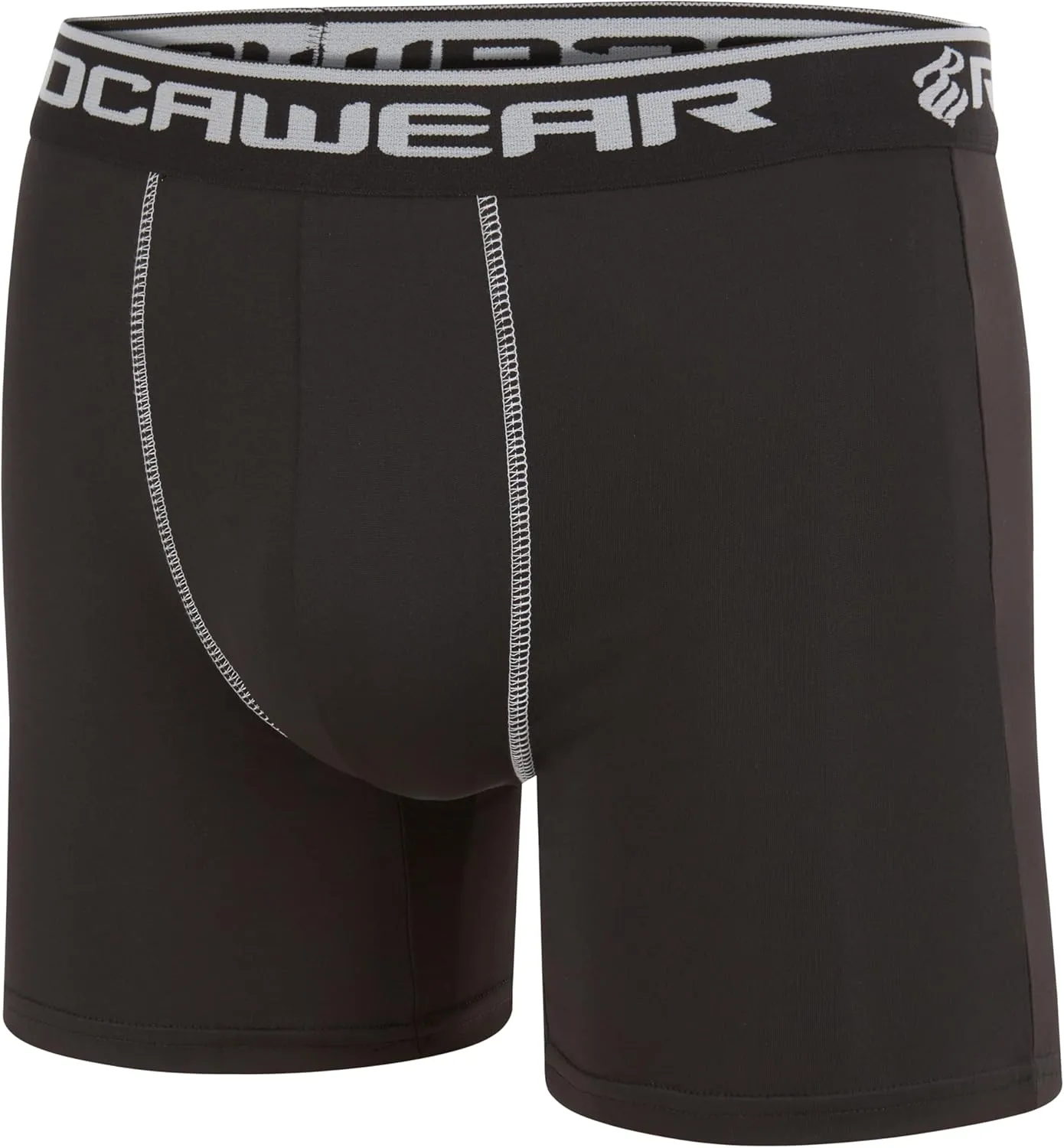 Rocawear Performance 4, 5 or 6 Pack Sport Fit Underwear, Stretch Performance Breathable Cool Support Men Boxer Briefs