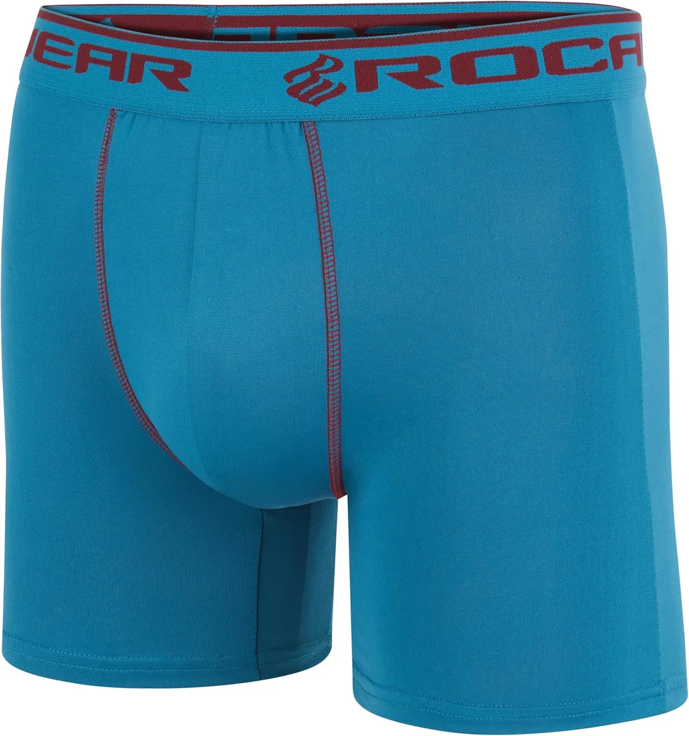 Rocawear Performance 4, 5 or 6 Pack Sport Fit Underwear, Stretch Performance Breathable Cool Support Men Boxer Briefs