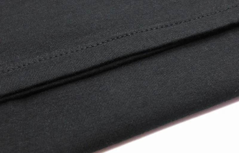 Round Neck CVC Long Sleeve And Short Sleeve T-shirt Men