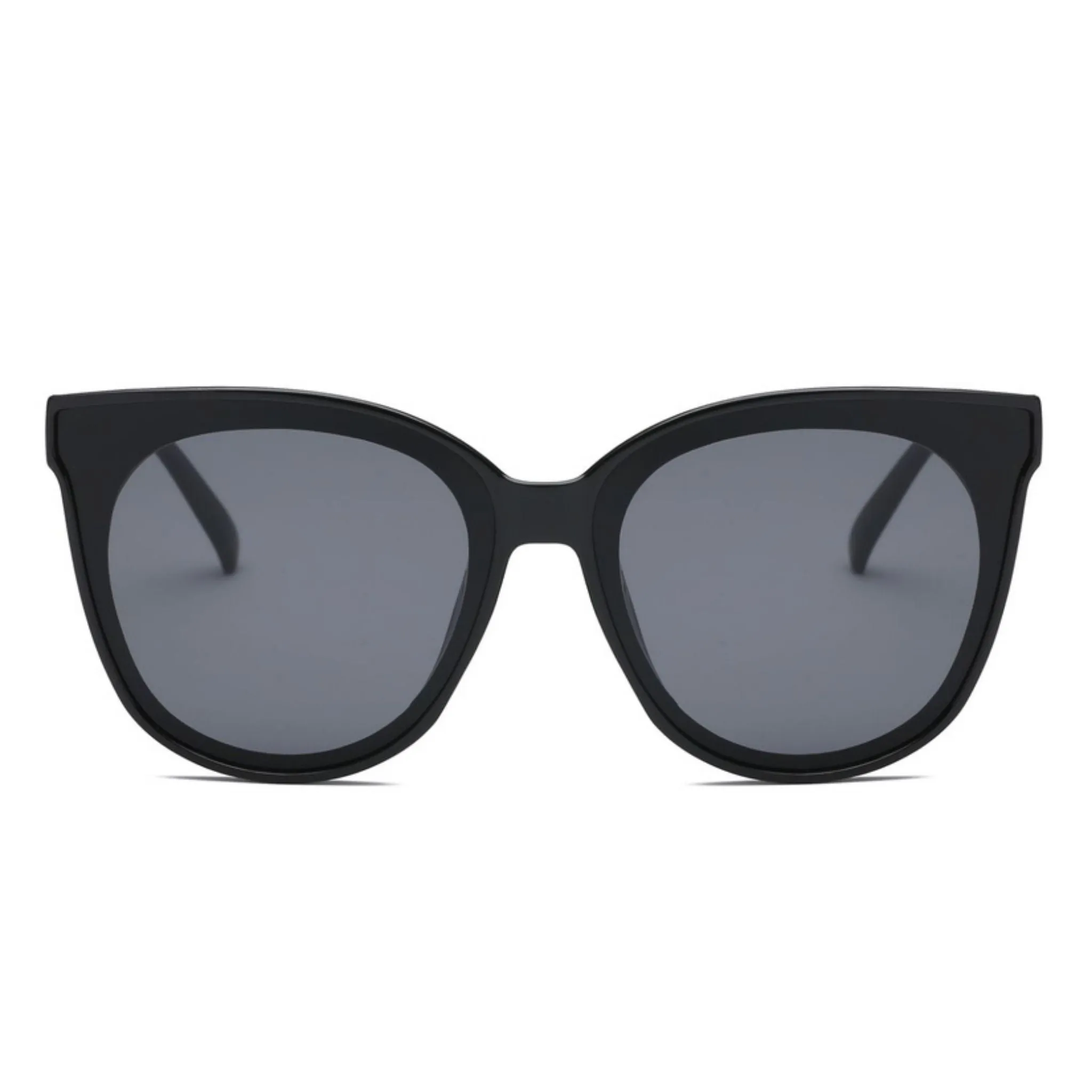 Round Retro Cat Eye Sunglasses
