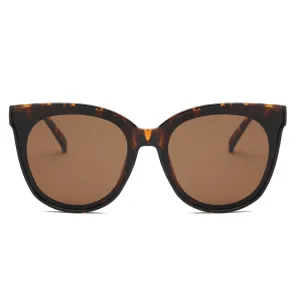 Round Retro Cat Eye Sunglasses