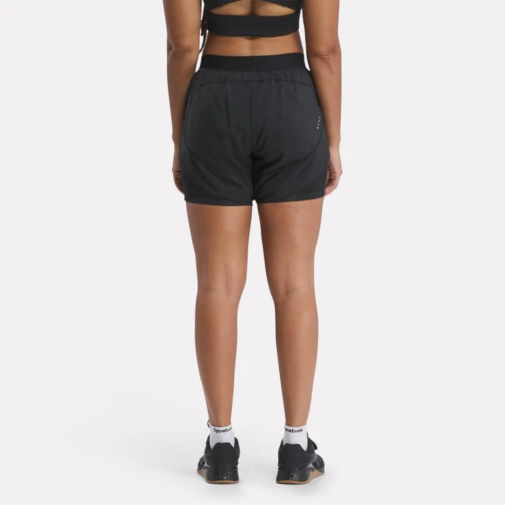 Running 2 in 1 Sshort night black