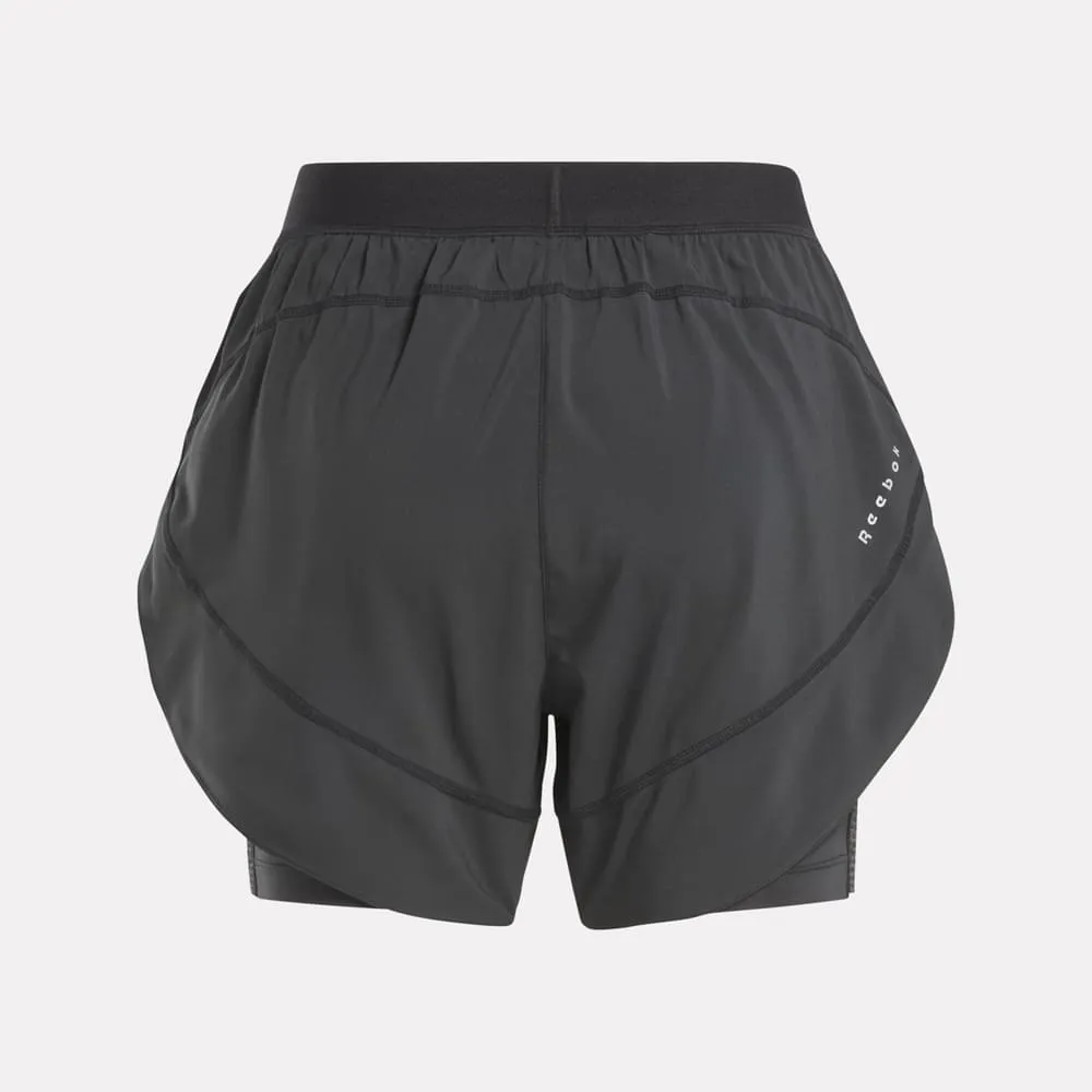 Running 2 in 1 Sshort night black