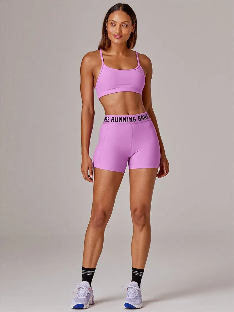 RUNNING BARE ACCELERATE POCKET BIKE SHORTS 4'' LOTUS BLOS