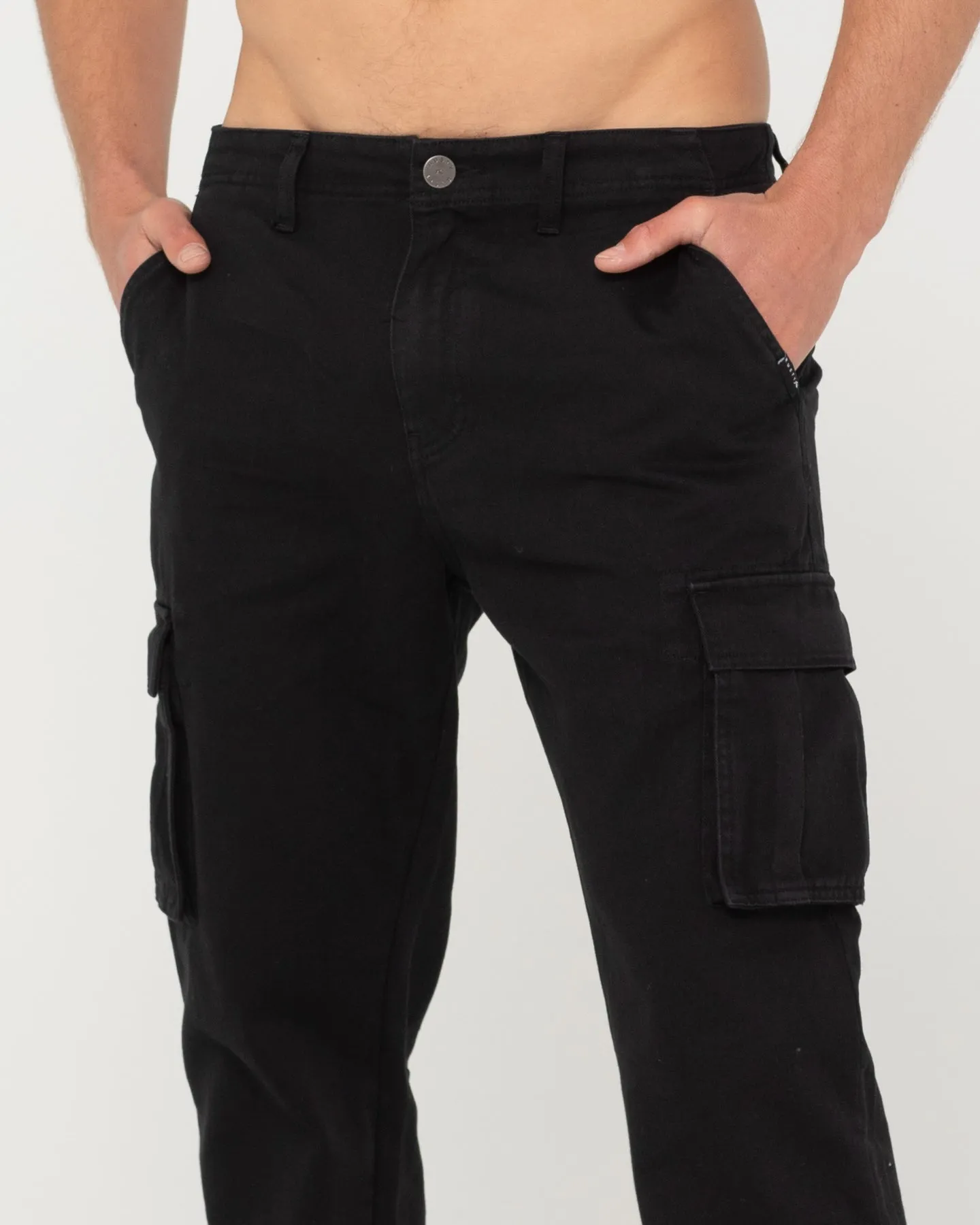 Rusty Manila Cargo Pant - Black
