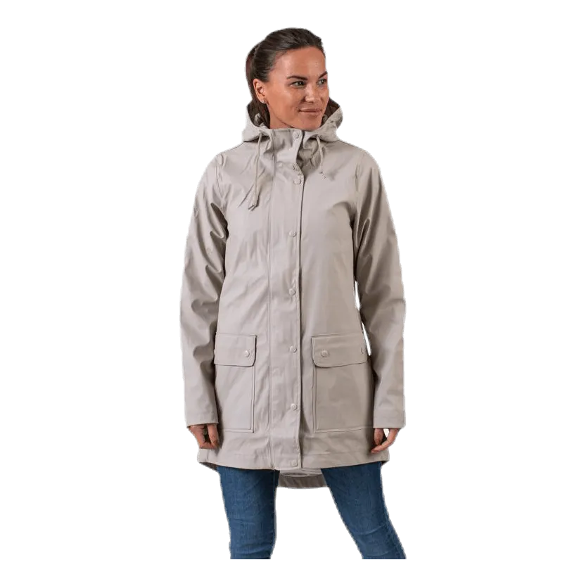 Saga Rain Jacket Beige
