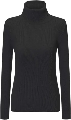 SANGTREE Women's Turtleneck Basic Great Stretchy Slim Fit Sweater