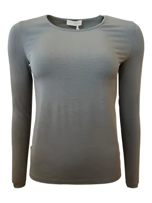 Scoop Neck Viscose T Shirt (4 colours)