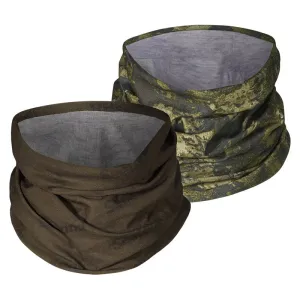 Seeland Neck Gaiter 2-pack in Pine Green and InVis Green