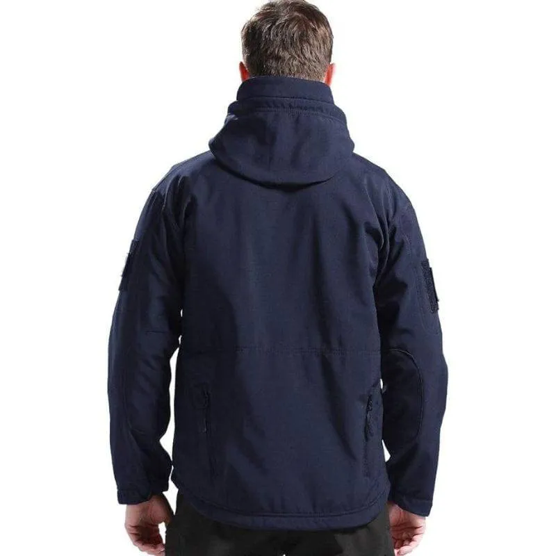 SHARKSKIN Men’s Warm Waterproof Softshell Tactical Hiking Jacket
